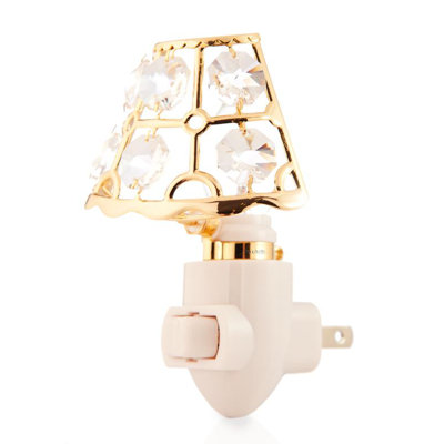 24K Gold Plated Lamp Shade Night Light