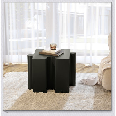 Table d'appoint casse-tête, table modulaire à bord concave MGO
