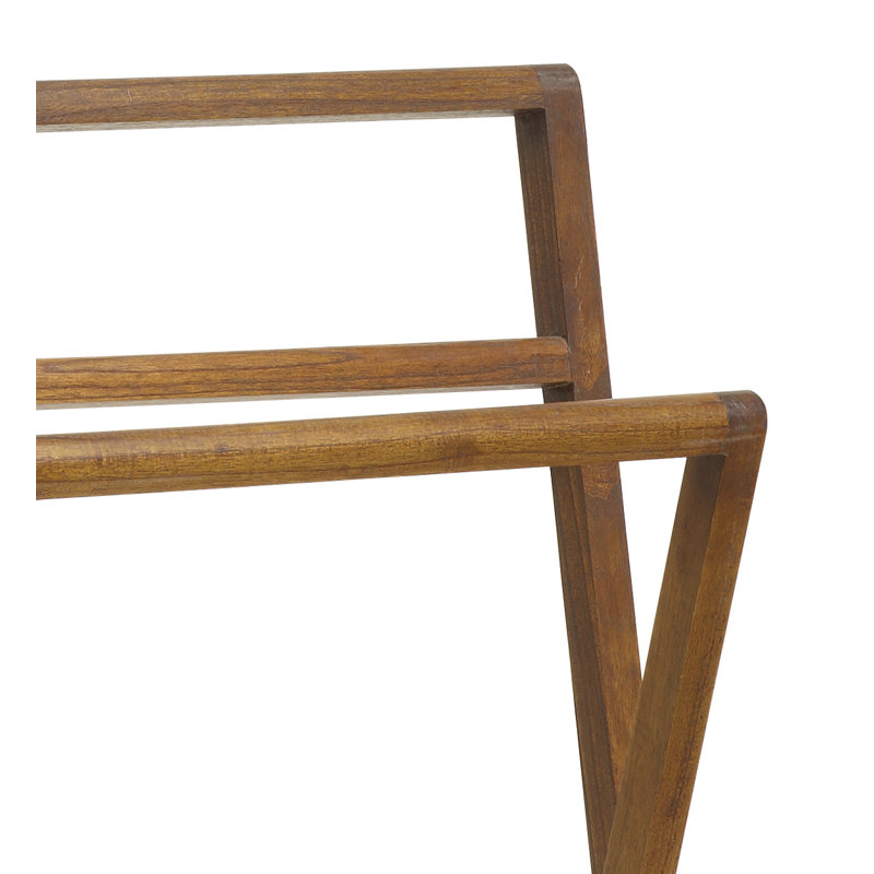 Guildhall Wood Freestanding Towel Rack