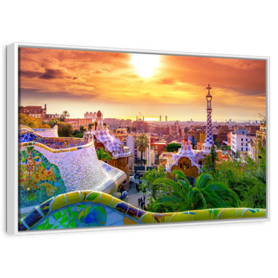 Barcelona From Park Guell