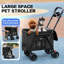 Pet Stroller Foldable Pet Bike Trailer