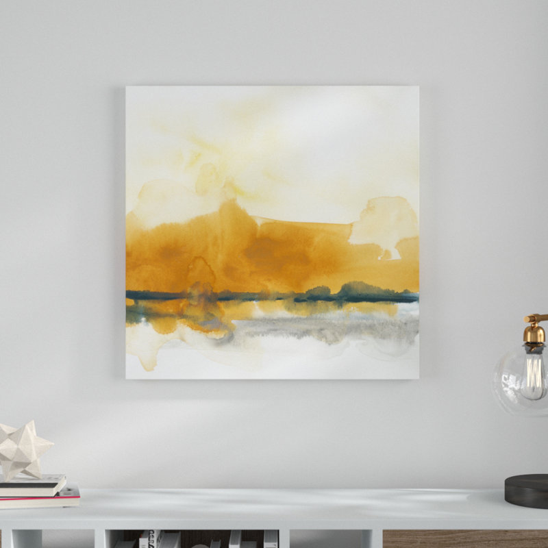 «Mesa Skyline II», peinture sur toile, H 30 po x l 30 po