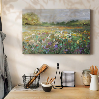Country Meadow-Gallery Wrapped Canvas