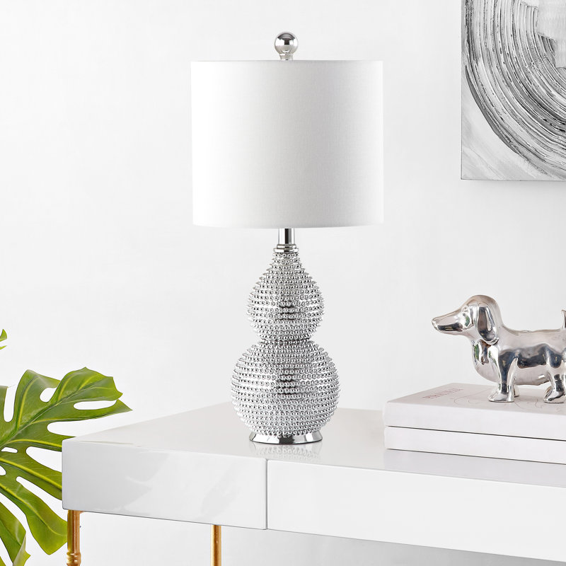 Shenna 20" Silver Table Lamp