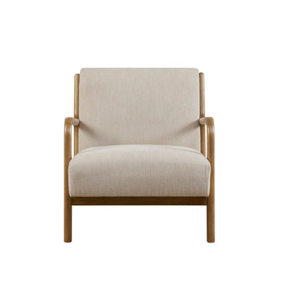 Marchese Lawrence Mid-Century Upholstered Accent Chair