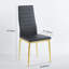 Ensemble de 4 chaises seulement, sans les tables-1597383817-1597383816