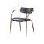 Chaise avec accoudoirs rembourrée Rayvone