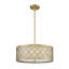 Arabella 3-Light Drum Pendant