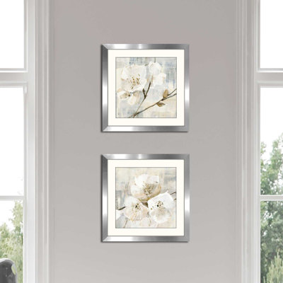 Albena Hristova "Elegance I Greige" Print Under Glass