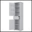 Grande armoire de rangement pour salle de bain-451705614
