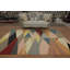 Tapis moderne kilim à teinture végétale 7 x 10