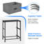 Commode 2 tiroirs Calijah-1966383881