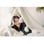 Braided Pom Throw Blanket-747372499