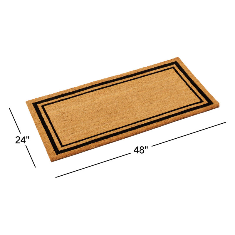 Albi Non-Slip Outdoor Doormat, 0.5" H x 24" W x 48" D 