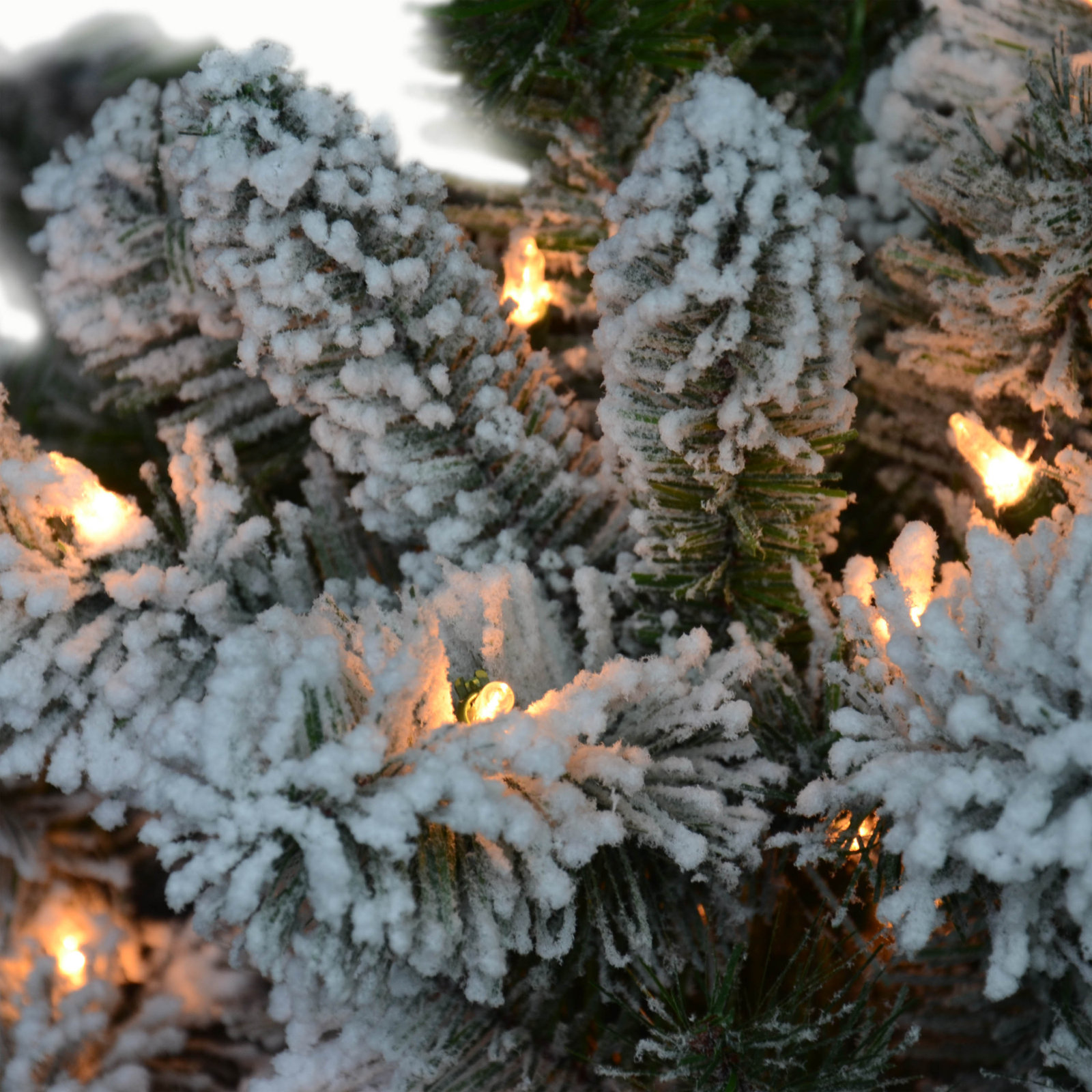 78' Lighted Artificial Pine Christmas Tree
