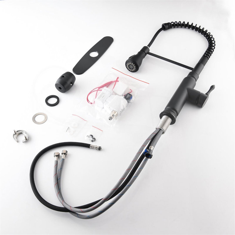 Robinet de cuisine tactile avec douchette extractible