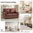 Ansela 56" Leather Loveseat Sofa with Nailhead Trim-82851913