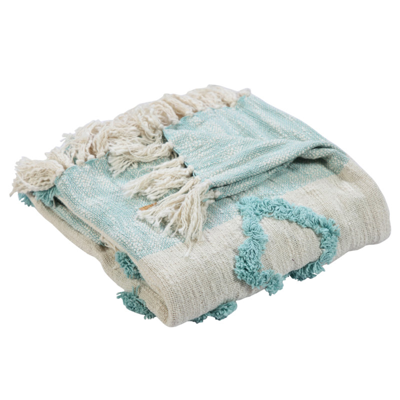 Jeté en coton doux 