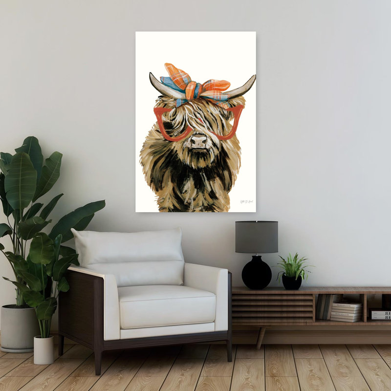 Vache BCBG, H 36 po x l 24 po