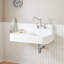 42" L Wall Mounted Kitchen Sink