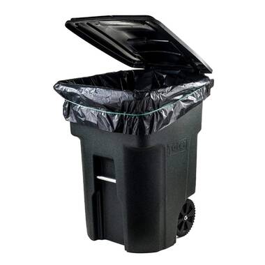 Toughbag 55-60 Gallon Contractor Trash Bags 38W x 58H 3.0 Mil 32 Black