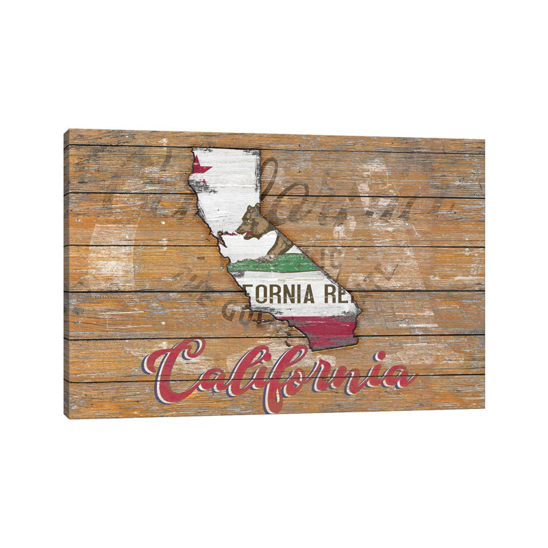Rustic Morning In California State by Diego Tirigall - Wrapped Canvas Print, 20.32cm H x 30.48cm W x 1.91cm D