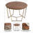 Gerardo Solid Wood Top Single Coffee Table-608363379