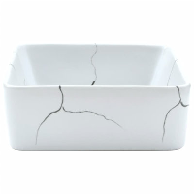 Metro Lane Briget 46 mm L x 35.5 mm W Ceramic Rectangle Sink