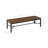 Ashlan 110" Rectangle Dining Table In Walnut