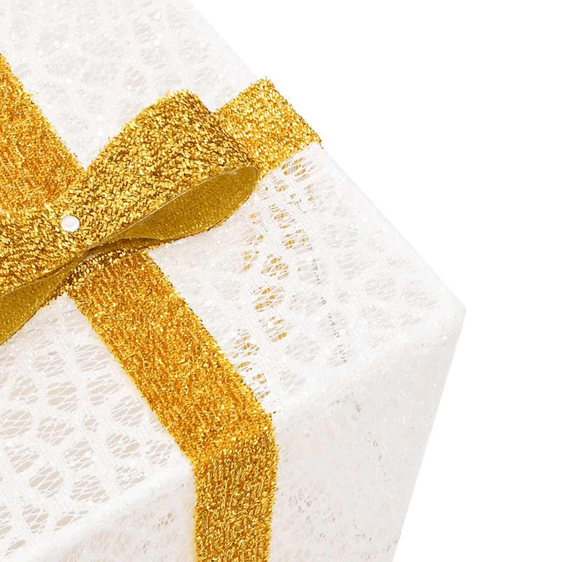 Christmas Decorative Accent, White