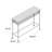 48.8'' Marble Top Console Table
