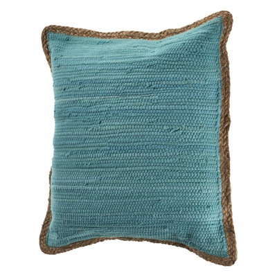 20" X 20" Cotton Blend Zippered Pillow