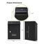Celes Steel Wall Mounted Post Box-1751181076
