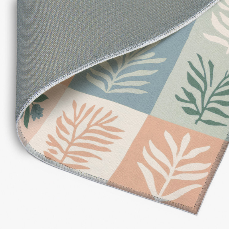 Tapis intérieur et extérieur Botanical Breeze, Rectangulaire 3 pi x 5 pi