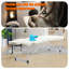 Lit réglable simple Auzenne avec matelas inclus