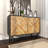 Adaleena Modern Weave-Style Sideboard