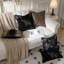 Housse de coussin en chenille 1 pièce à motif éléphant 20 po x 20 po pour canapé-lit, salon, chambre à coucher-134268611