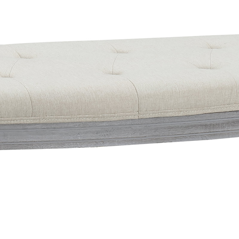 Mcburney Polyester Upholstered Bench