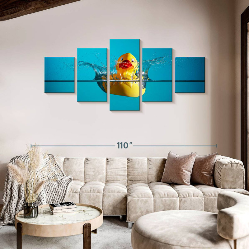 Canard en caoutchouc