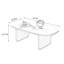 Table basse moderne simple en bois massif