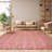 Christa Southwestern Pink/Gold Area Rug-382295326