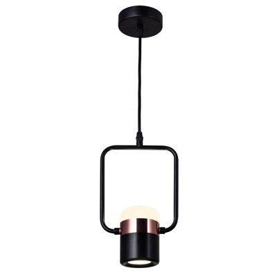 Kudrete 1 - Light Single Geometric LED Pendant -  George Oliver, 15CC90D442E64819BC29F8D0CC4A1CF2