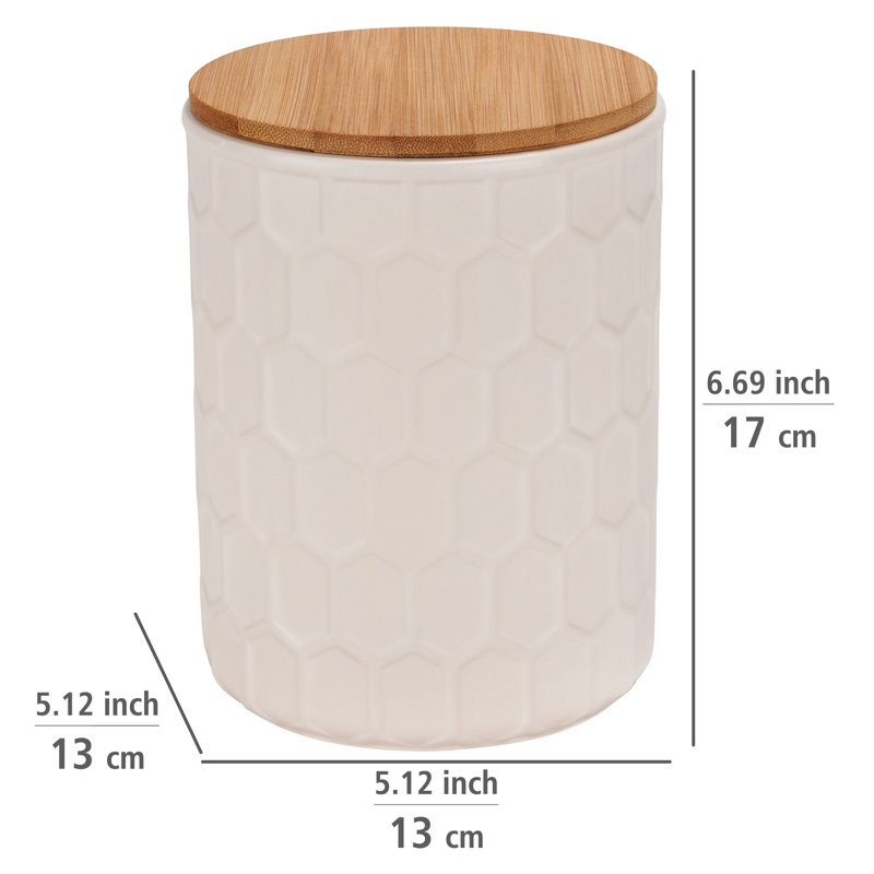 Omusa Jar, 17cm H x 13cm W x 13cm D