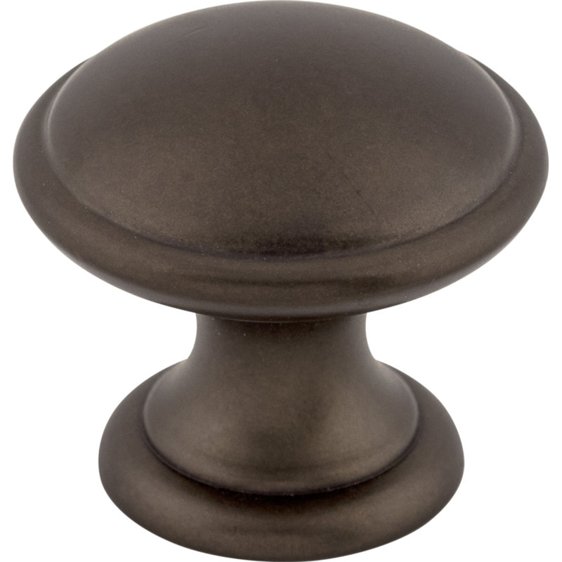Dakota 1 1/4" Diameter Round Knob, Oiled Rubbed Bronze