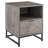 Sled End Table with Built-In Outlets-66699406