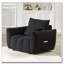 Chaise rembourrée en tissu Teddy-247155897
