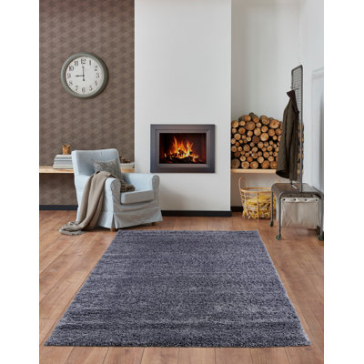 Gris tapis décoratif Caigan