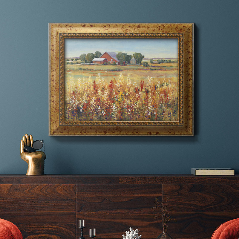 Country View I - cadre photo, impression sur toile, H 18 po x l 27 po