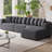 131-inch Chenille Sectional Sofa with Right Chaise, Modern Cloud Curved L-Shape Sofa Set Includes 10 Pillows, No Assembly Required, for Living Room-1963965681-1963959052