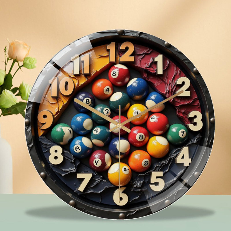 Horloge murale 12 po